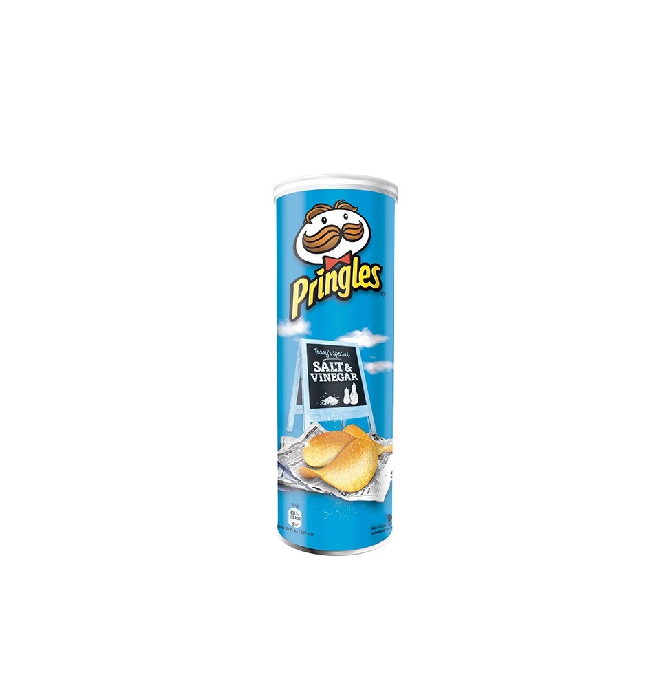 Snack Pringles Sal Y Vinagre 158 Gr Caja X 14