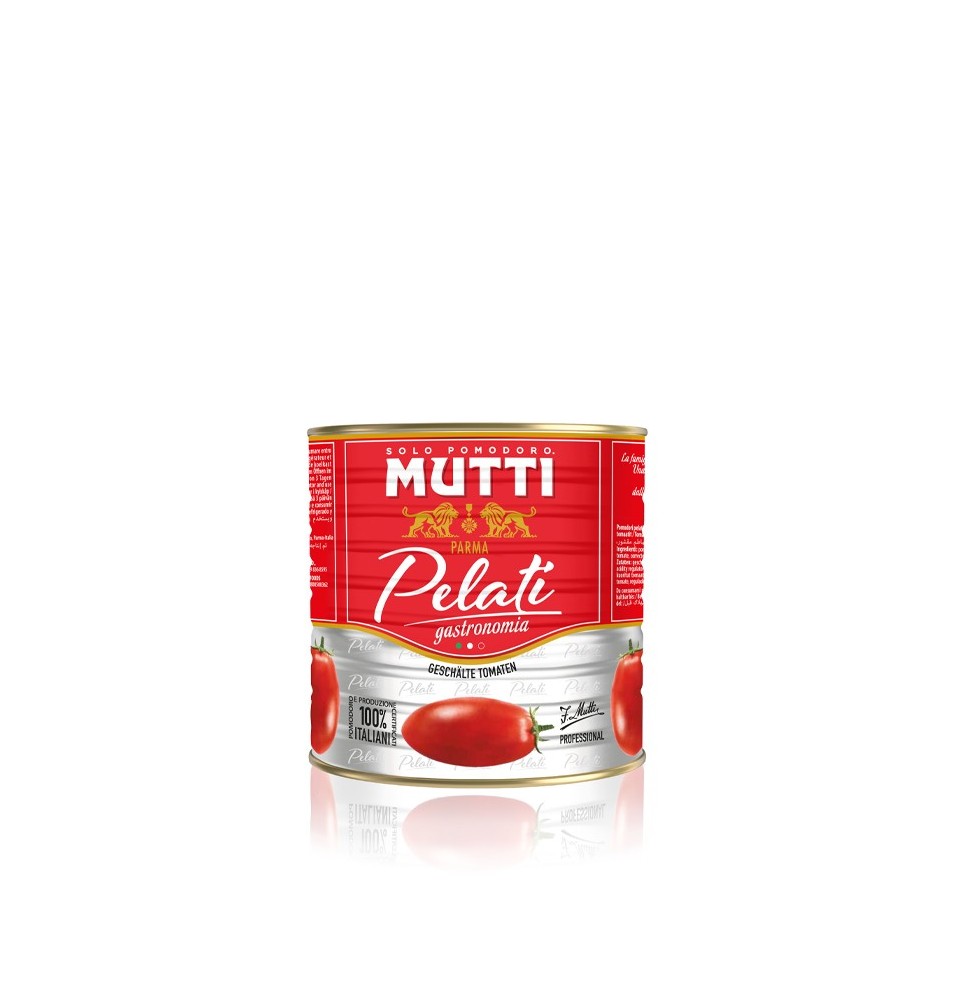 Tomate Entero Pelado Sel Gastro Lata 2500gr Mutti