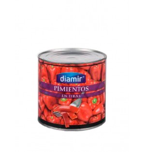 Pimiento Morron Tiras Aprox 3KG 2da Diamir