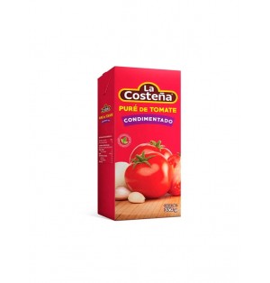 Pure De Tomate Condimentado 24 / 350 G. La Costeña