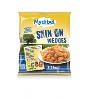 Papa Corte Tipo Wedges (Gajo) C/Cáscara 2.5KG Mydibel (BOLSA)