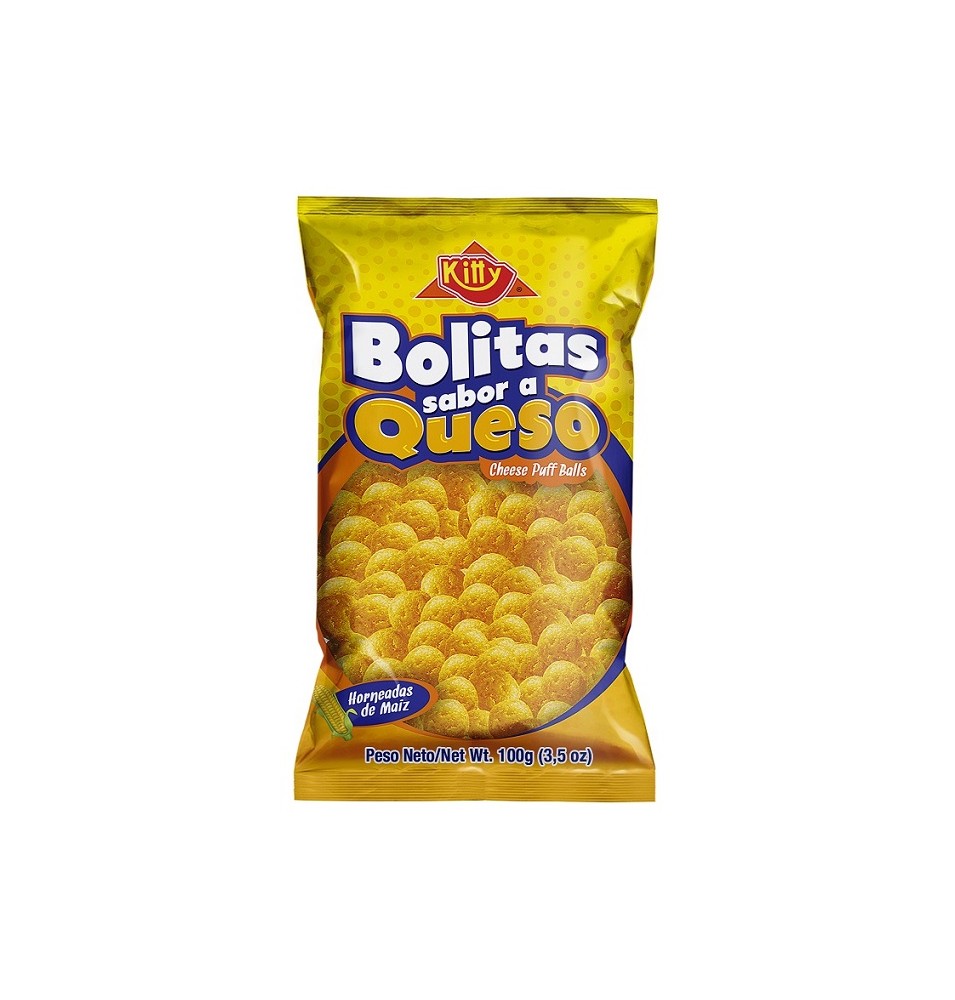 Bolitas Sabor A Queso 100g KITTY