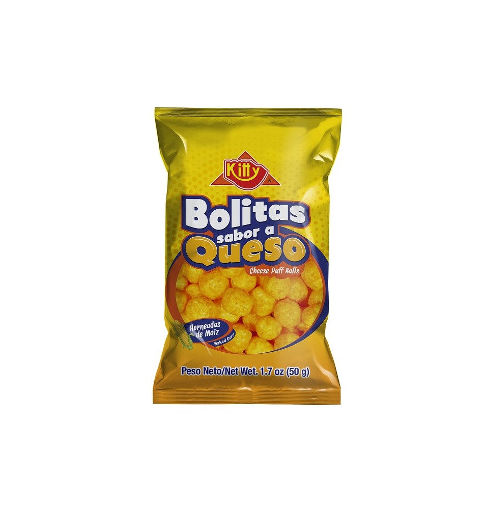 Bolitas Sabor A Queso 50g KITTY