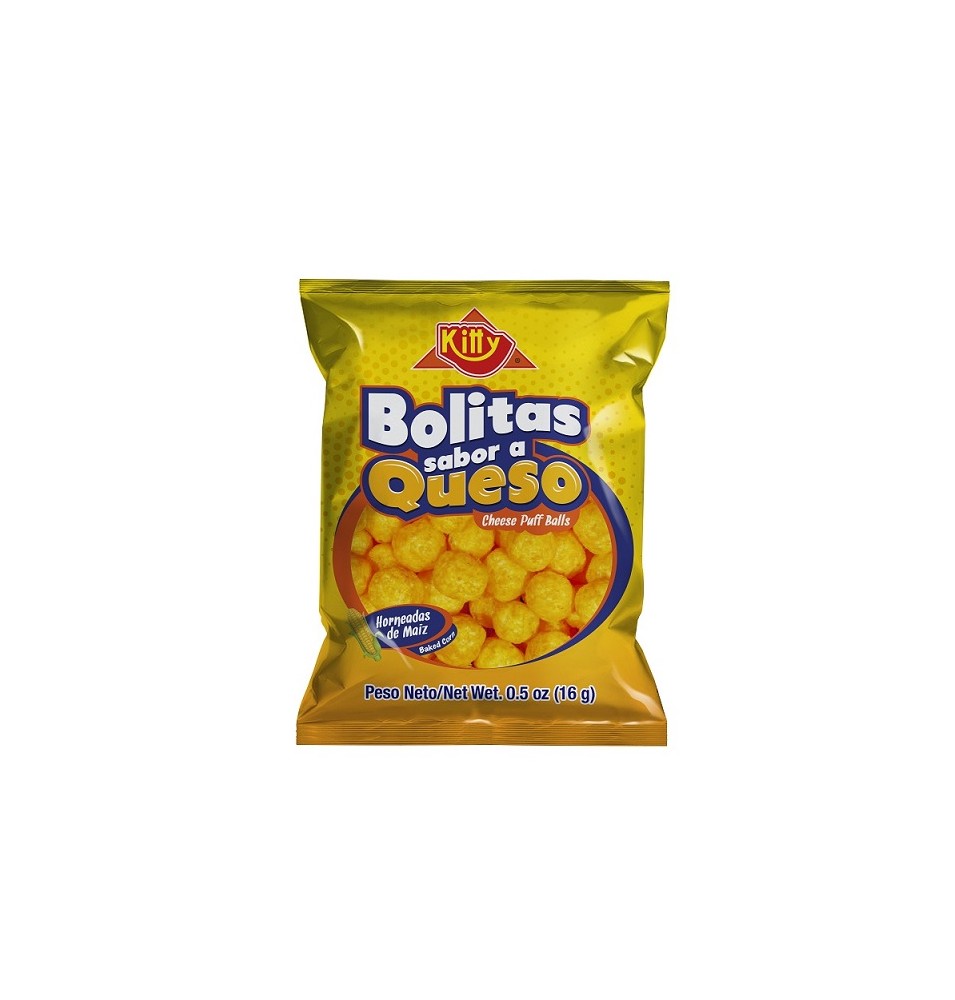 Bolitas Sabor A Queso 16 G KITTY