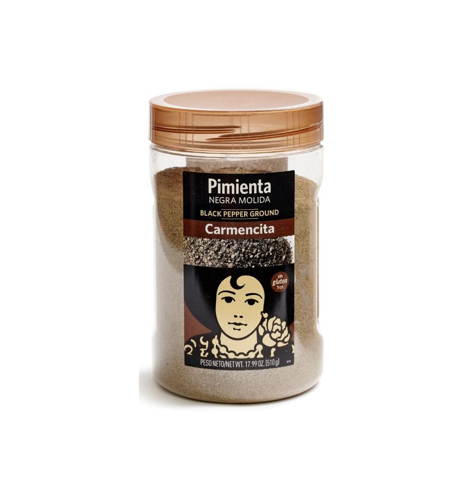 Pimienta Negra Molida 510G Bote Carmencita