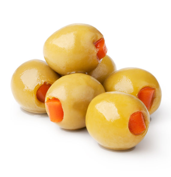 Aceitunas con pimientos