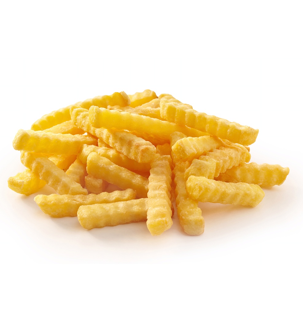Patata frita rizada